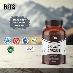 Complément alimentaire à base de Shilajit Pharmax, 100 capsules, vitalité naturelle, soutien énergétique, santé quotidienne, formule premium, ISO - Product Image 2