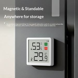 เครื่องวัดความชื้นและอุณหภูมิอัจฉริยะหน้าจอแสดงผลขนาดใหญ่ระบบบลูทูธเชื่อมต่อกับแอป Mijia - Product Image 3