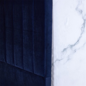 Design moderno testiera imbottita di lusso <span class=keywords><strong>in</strong></span> tessuto di velluto testiera <span class=keywords><strong>letto</strong></span> per camera da <span class=keywords><strong>letto</strong></span> mobili - Product Image 4