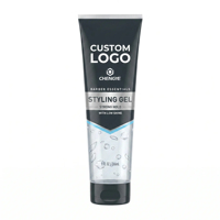 Gel coiffant professionnel pour hommes à tenue forte et faible brillance, sans résidus, formule de qualité professionnelle - Marque privée OEM/ODM