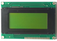Module LCD 16x4 caractères STN rétroéclairage jaune-vert contrôleur HD44780 5V SMC1604A
