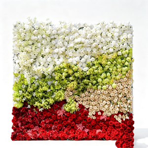 Muro floral portátil, plegable y compacto, perfecto para alquiler en eventos, despedidas de soltera y propuesta de matrimonio, como accesorio para fotos. - Product Image 3