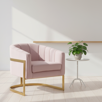 Ensemble de canapés sectionnels en velours de luxe pour salon, centre commercial et hôtel – Design moderne, fauteuil individuel, mobilier à assise moelleuse