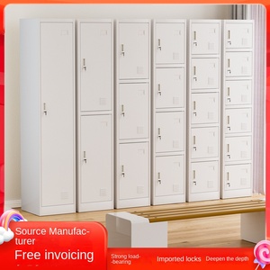 Tủ quần áo sắt cột đơn tủ khóa nhân viên Sáu ngăn khóa nhân viên với kho thép để sử dụng tại nhà - Product Image 4