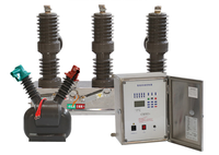ZW32 12kV Interrupteur de circuit à vide à haute tension monté sur poteau extérieur avec contrôleur, réenclencheur automatique de circuit