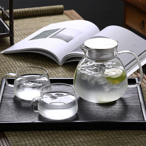 インフューザー付き500ML & 1000MLホウケイ酸ガラスティーポット高品質ガラスティーポットセット - Product Image 6