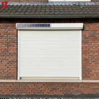 Volets roulants en aluminium Bolang, panneaux solaires électriques, stores extérieurs isolés thermiquement, moteur tubulaire, volets solaires à énergie solaire