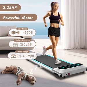 Caminadora Eléctrica con 3 Niveles de Inclinación, Moderna Máquina para Correr con Control Remoto, Plataforma para Caminar de Alto Rendimiento para Gimnasio en Casa - Product Image 6