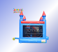 Château gonflable de qualité supérieure sur le thème Joyeux Anniversaire, en PVC écologique, pour usage commercial, taille personnalisée, combo château gonflable