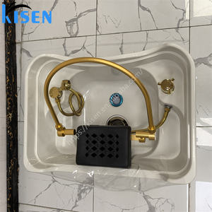 El fregadero de <span class=keywords><strong>Spa</strong></span> de cabeza japonés portátil sin tubería más caliente, terapia de agua, masaje tailandés, lavabo de champú sin plomería con vapor para peluquerías - Product Image 5