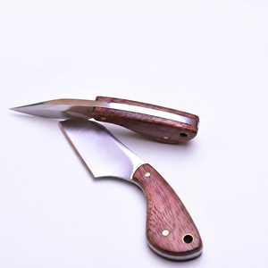 DIY OEM Customized Damascus Steel Multi-Functional Knife Kydex Sheath Wood Handle Portable Belt <b>Clip</b> Camping 1 Year - Product Image 3