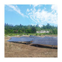 Système de montage au sol pour panneaux solaires photovoltaïques en aluminium haute résistance et durable