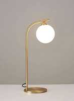 Lampe de table en métal de haute qualité prête à être expédiée, finition dorée, design moderne, durable, pour le salon, décoration de la maison