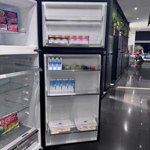 Réfrigérateur domestique vertical à <span class=keywords><strong>double</strong></span> <span class=keywords><strong>porte</strong></span> de 554 L, fabriqué en usine, OEM, pour la maison, l'hôtel, congélateur supérieur, réfrigérateur en acier inoxydable - Product Image 5