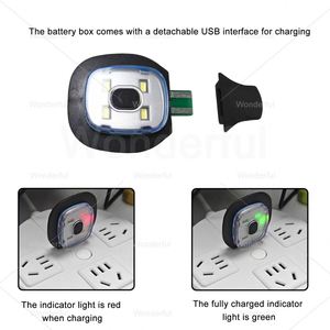 หมวกบีนนี่ LED สำหรับฤดูหนาว รุ่นขายดี พร้อมไฟสีขาว 4 ดวง ชาร์จ USB ได้ ให้ความอบอุ่น เหมาะสำหรับกีฬา ผจญภัย กิจกรรมกลางแจ้ง ใช้ได้ทั้งชายและหญิง - Product Image 4