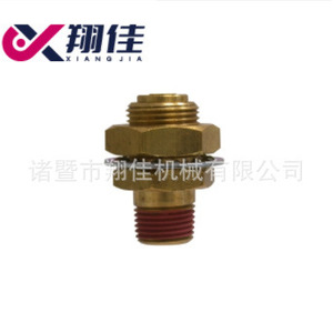 Xiangjia Machinery External Threaded Connector 12x12 Brass DOT Push In For Motor Vehicle Air Brake Systems - Product Image 4