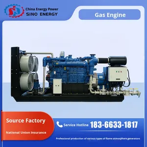 <span class=keywords><strong>500KW</strong></span> Yuchai aardgasgeneratorset model YC6CN 50Hz enkelvoudig gelijkstroom 400V volautomatische besturing brandbaar gas systeem apparatuur - Product Image 2