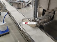 Ligne de production industrielle de machines à snacks, ligne de traitement de craquelins de riz, équipement de friture automatique en acier inoxydable