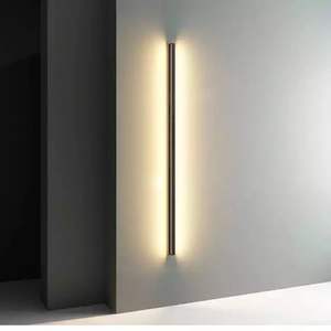 Hot Sale Decoration Led Wall <b>Light</b> <b>Indoor</b> Bedroom Bedside Aisle Black Long Strip Wall <b>Light</b> Fixtures - Product Image 3