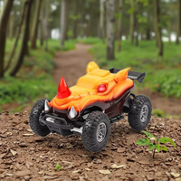 Voiture RC Monster Truck à grande vitesse sur route, 4 canaux, 27 MHz, avec câble USB, prête à l'emploi, batterie au lithium 3,7 V, portée de 15 à 20 m