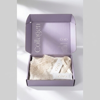 Caja de Envío Corrugada E-flute Ecológica con Logotipo Personalizado, Cierre Magnético para Calcetines y Ropa - Diseño Moderno y Elegante con Impresión UV
