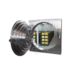 La banca ignifuga CEQSAFE utilizza la porta di sicurezza della porta del caveau pesante in acciaio inossidabile forte porta della stanza