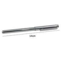 Stylo de pénétration à travers une bille de billets de dollar - Tour de magie, stylo de marque Black Magician, jouet de pénétration à travers une bille de billets de dollar, tour de magie avec stylo