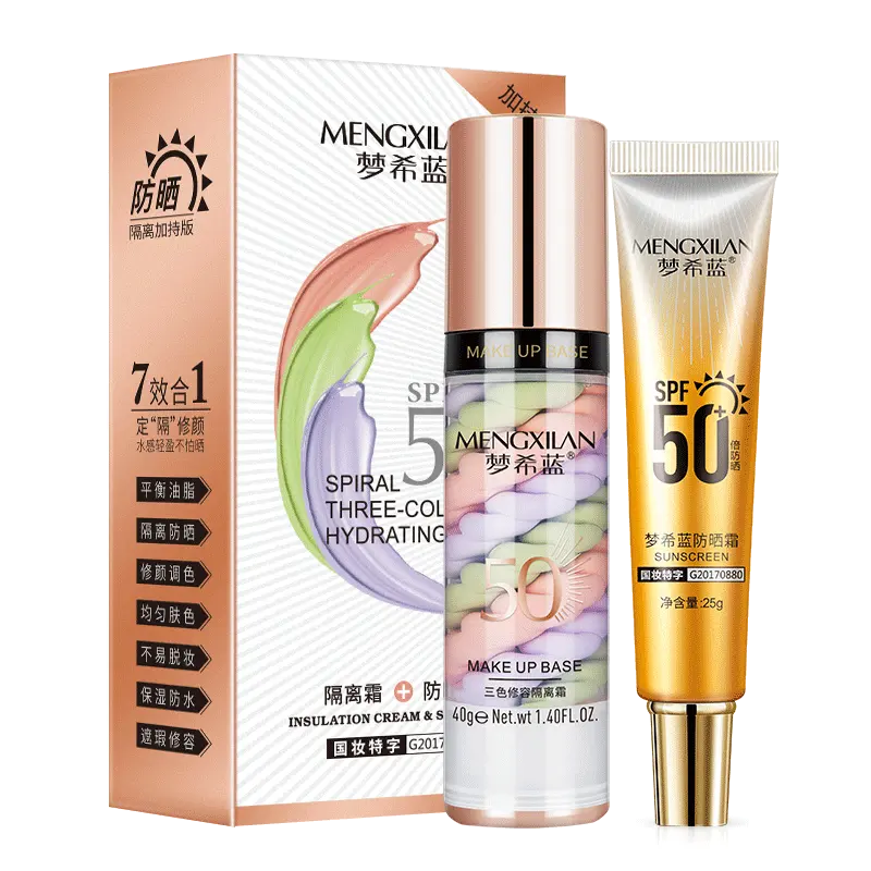 Groothandel Hydraterende Gezicht Make-Up Foundation Basis Cosmetische Primer Make Up Cream