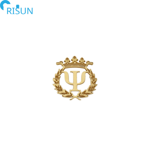 Épingles à revers personnalisées en émail 3D, <span class=keywords><strong>psychologue</strong></span>, psychologie, PSY, Phych, Psi, symbole, badges, broches, épinglette en émail personnalisée - Product Image 5