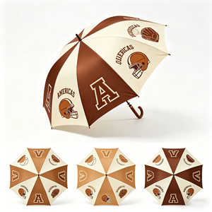 Paraguas Automatico Strong Fiberglass <b>Windproof</b> Waterproof Sports Style Single Layer Custom Golf <b>Umbrella</b> With Logo Printing - Product Image 2