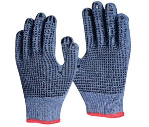 قماصات قطنية مغلفة بولي كلوريد الفينيل منقطة القطن قماز السلامة - Product Image 5