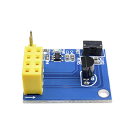 Módulo Wifi ESP01 ESP01S Esp8266, Sensor Inalámbrico de Temperatura y Humedad Esp826601