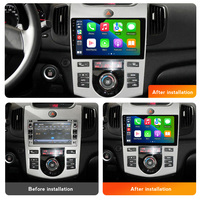 NaviFly NF Android terbaru pemutar radio mobil navigasi GPS untuk KIA Forte Cerato 2008-2013 mendukung BT 5.0 chip Android auto