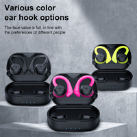Écouteurs sans fil TWS pour le sport et le gaming avec micro, écouteurs Bluetooth intelligents, étanches IPX7, casque audio