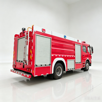 Nouveau camion de pompiers diesel 4x2 avec un équipement complet de sauvetage pour l'éclairage des scènes d'incendie, l'alimentation en énergie d'urgence et la distribution d'équipements