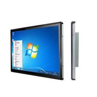 Monitor Táctil Capacitivo Industrial ZhengFeng de 15 Pulgadas y 10 Puntos con Sistema Android, CPU I5/I7, Computadora Integrada en Stock