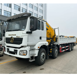 Shacman 4-Axle <strong>Knuckle</strong> <strong>Boom</strong> <strong>Crane</strong> Truck 25Ton CE Certified for Construction - Product Image 2