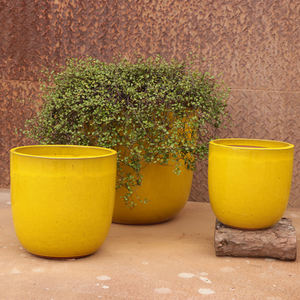 Macetas <span class=keywords><strong>de</strong></span> Cerámica Redondas Grandes y Modernas para Jardín y Hogar, Macetas <span class=keywords><strong>de</strong></span> Cerámica al <span class=keywords><strong>por</strong></span> <span class=keywords><strong>Mayor</strong></span> para Suculentas <span class=keywords><strong>de</strong></span> Interior - Product Image 4