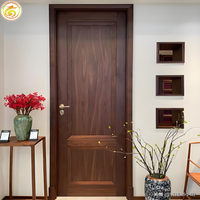 Porte intérieure en bois au design moderne, excellente qualité, coupe-vent, structure stable, finition mélamine, peinture gratuite