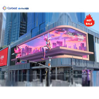 Panneau mural Led 3D 4D, grand écran d'affichage publicitaire, pour la construction, surface publicitaire, prix