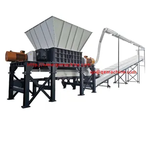 QE granulators Cable recycling shredder machine in stock, 30-50 kg/h cable-making equipment, directly from factory