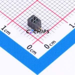 MLE-102-01-G-DV Pin Socket SMD,P=1mm Connector ( Pitch: 1mm )( Row Spacing: 1mm )( Round Hole / Square Hole: Square Hole ) - Product Image 1