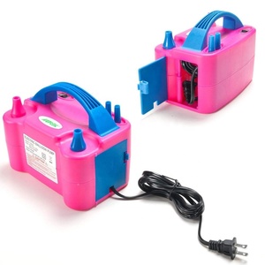 Portable Double Buse Rose Rouge 240V 600W Ballon Électrique Pompe Soufflante/Gonfleur De Ballon Électrique Pour La Décoration - Product Image 3