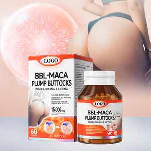Capsules BBL-Maca pour des fesses plus fermes et liftées, certifiées GMPC ISO, à absorption élevée, naturelles, marque privée OEM ODM - Product Image 1