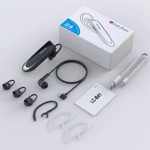 קישור חלום LC-B41 עסקים סוג יחיד אוזן אוזניות מיקרופון אלחוטי אוזניות Bluetooth 5.0 אוזניות