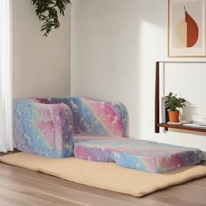 Canapé-lit pliable coloré en mousse compressée pour enfants et bébés, idéal pour le salon - Product Image 3