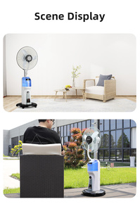रिचार्जेबल एसी/डीसी ठंडा पानी धुंध के साथ humidifier धुंध खड़े प्रशंसक रिचार्जेबल प्रशंसक - Product Image 5