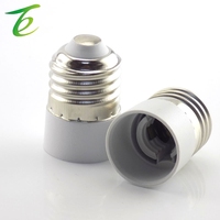 1 PIÈCES E27 à E14 Lampe Ampoule Titulaire Convertisseur Mâle Ignifuge CFL Lumière Socle Adaptateur Convertisseur Conversion pour Maïs Bougie