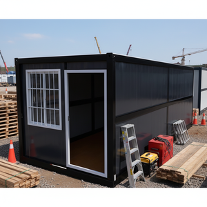 Oteller için çağdaş çelik katlanır konteyner ofis binası bahçe kabinleri minik evler hastaneler okullar modülü mutfak yaşam - Product Image 2