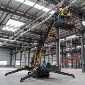 Grua a ragno con altezza di sollevamento di 10m/15m e cestello <span class=keywords><strong>per</strong></span> personale da 500kg, vendita diretta dalla fabbrica - Product Image 3